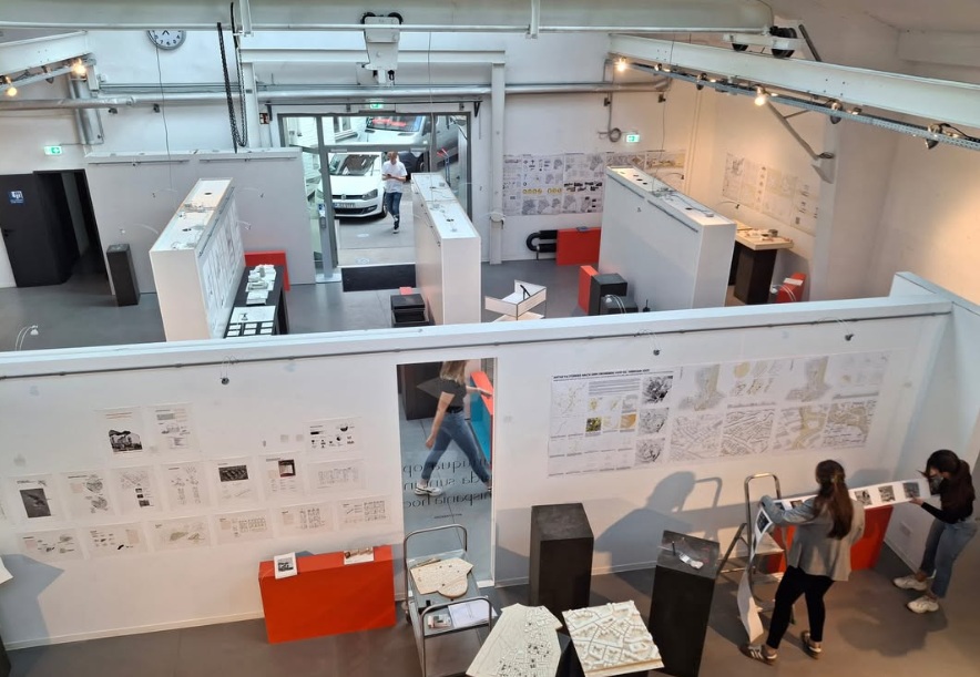 Wandpanel Masterpreis Architekturgeschichte