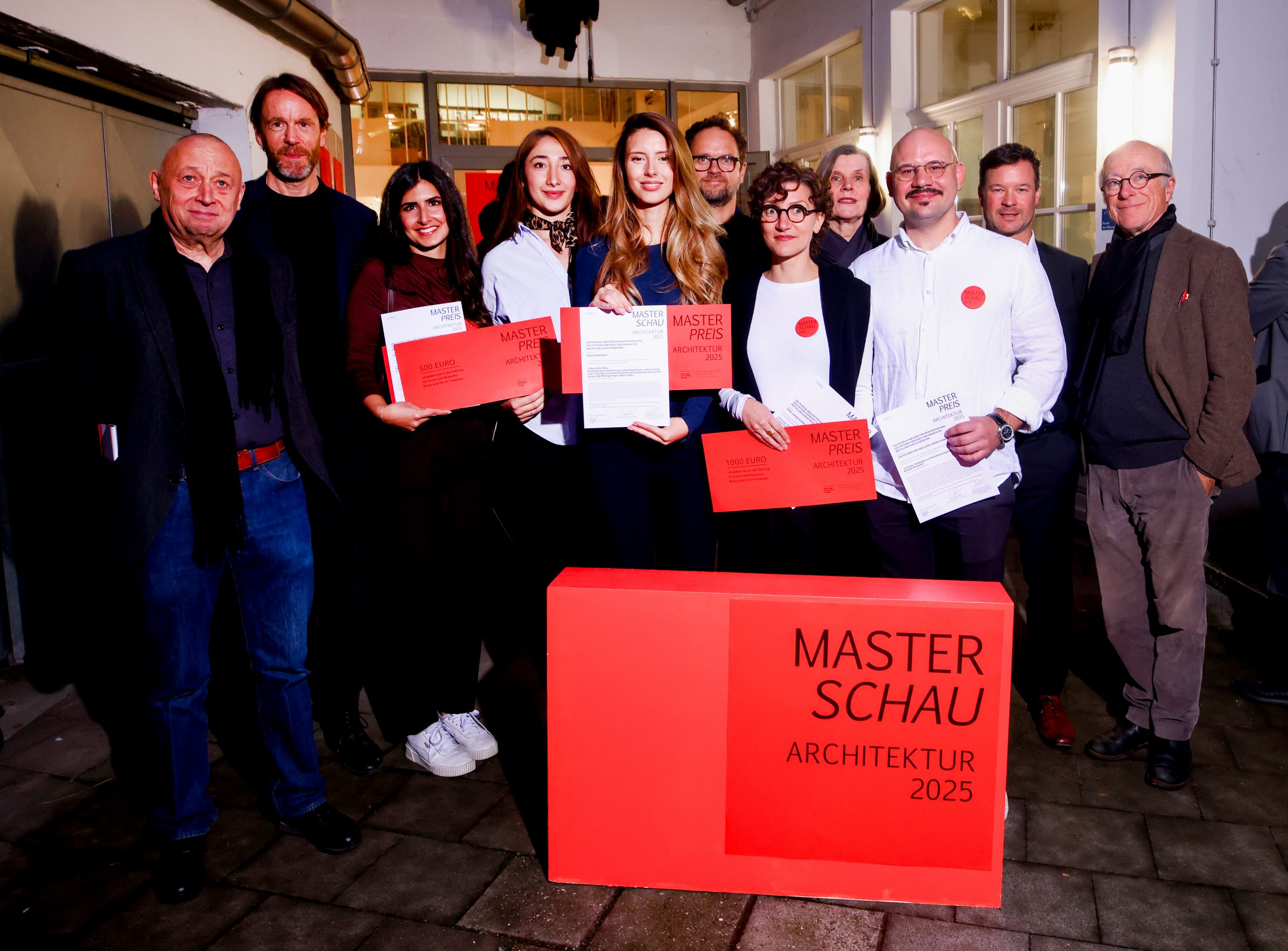 Preisträger Masterschau 2025 Gruppenbild