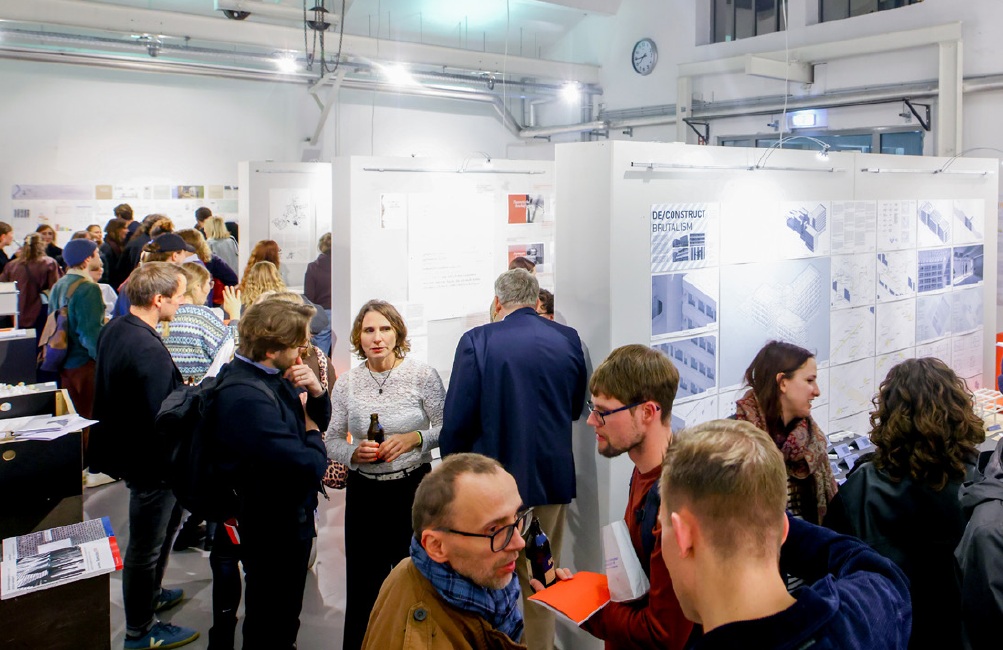 Wandpanel Masterpreis Architekturgeschichte