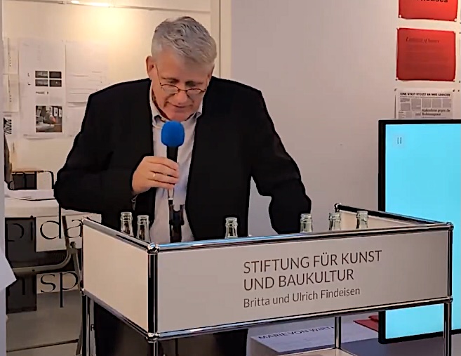 Nikolaus Zumbusch Eröffnung Verleihung Masterpreis 2026